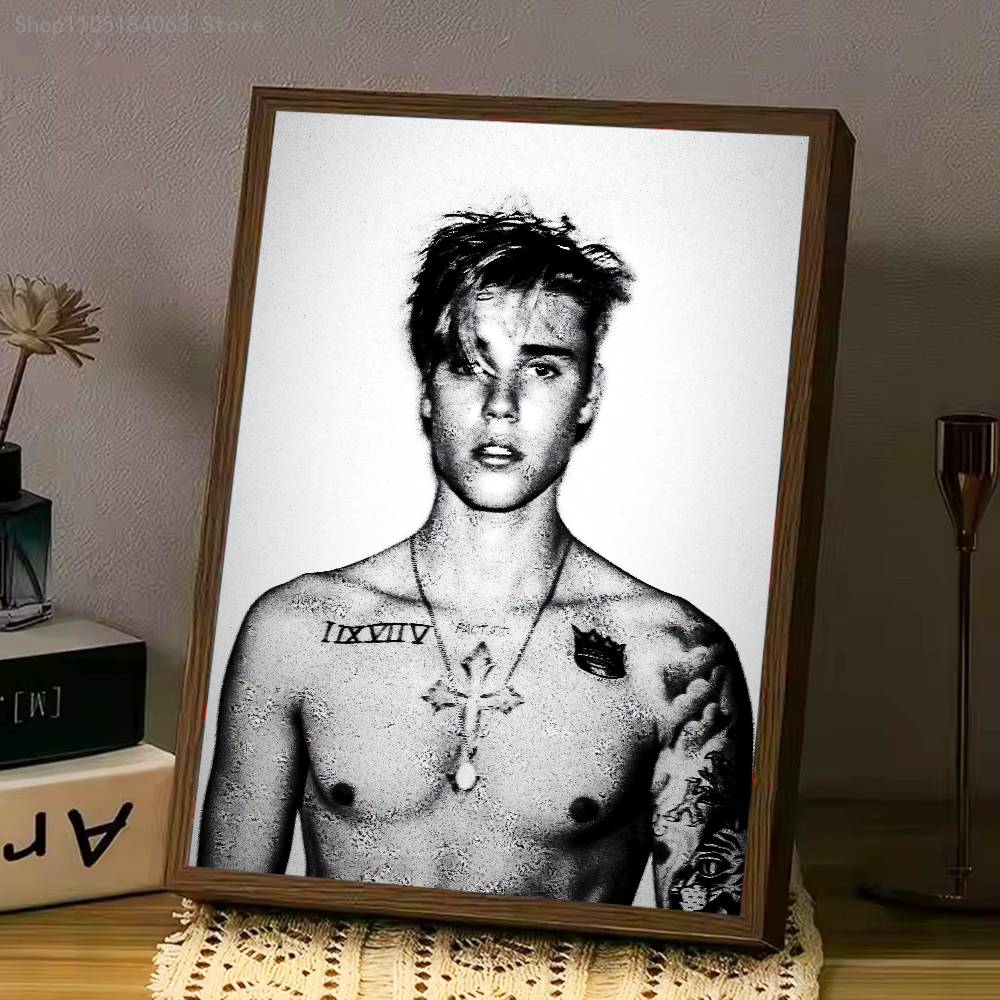 Plakat J-Justin Singer B-Biebe – Custom Map Poster recenzja i cena