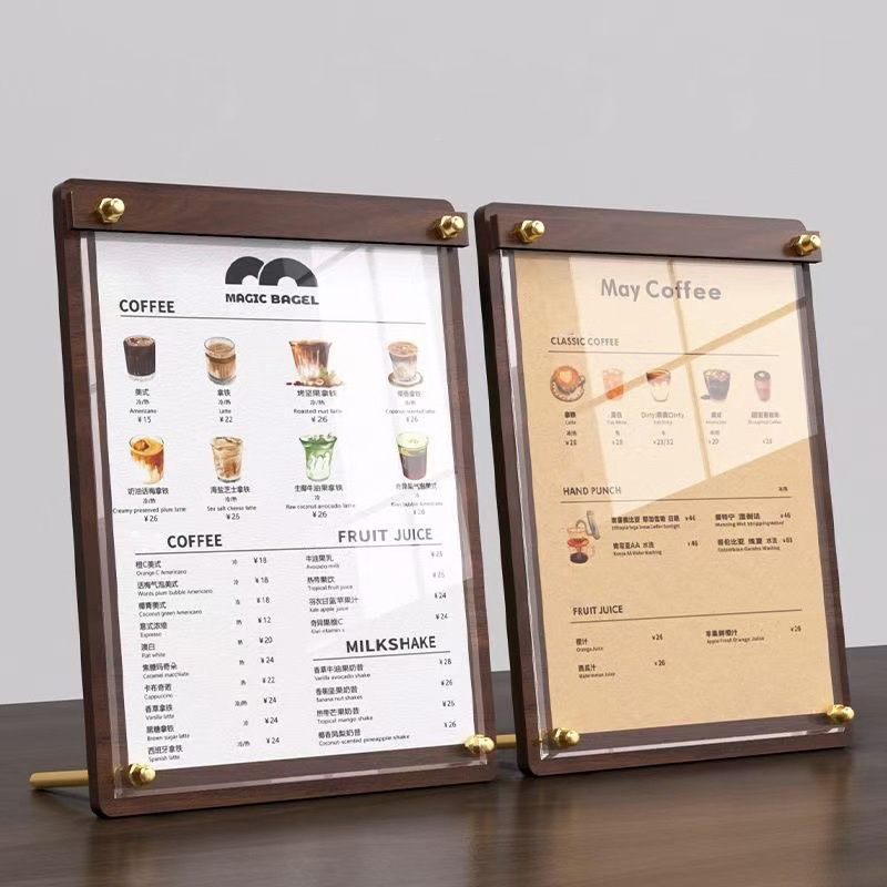 Stojak na menu z akrylu imituj – Custom Map Poster recenzja i cena