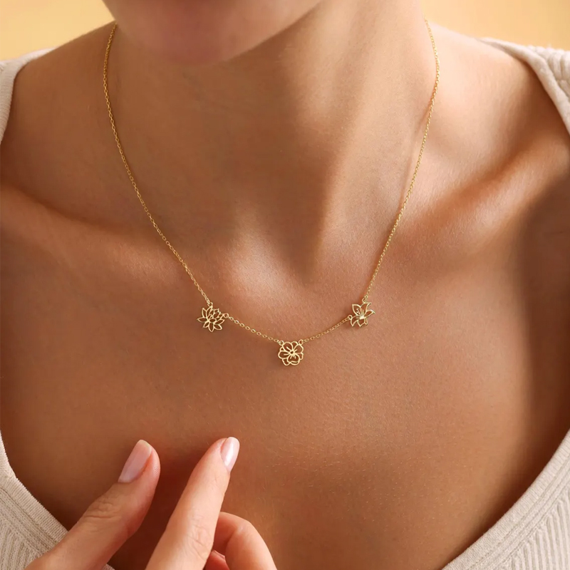 Spersonalizowany naszyjnik kwi – Birth Flower Necklace recenzja i cena