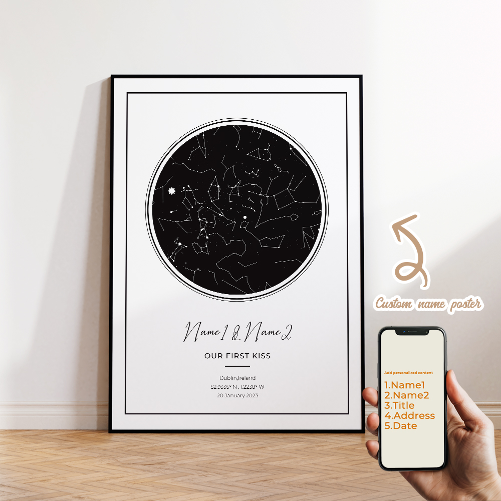 Nowoczesne, personalizowane ob – Custom Map Poster recenzja i cena